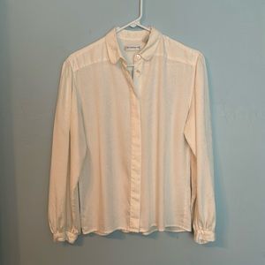 Vintage Button Up Blouse
